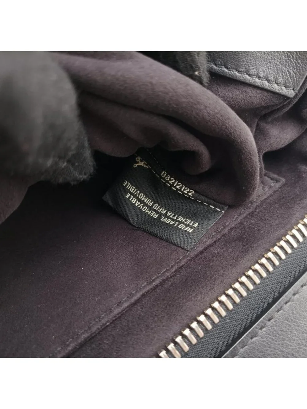 ★SOLD★ Fendi Com Click Small Black Multicolor Leather Messenger Bag - Picture 13 of 15